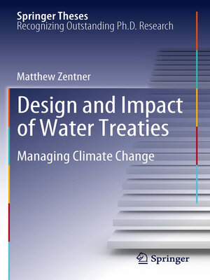 cover image of Design and impact of water treaties